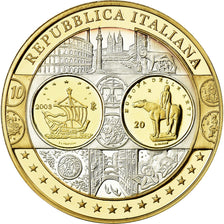 Italy, Medal, Euro, Europa, MS(65-70), Silver