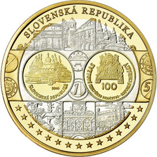 Slovaquie, Médaille, Euro, Europa, FDC, Argent