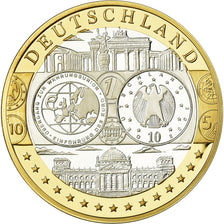 Germany, Medal, Euro, Europa, MS(65-70), Silver