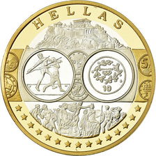 Greece, Medal, Euro, Europa, MS(65-70), Silver