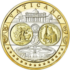 Vatikan, Medaille, L'Europe, Vatican, STGL, Silber