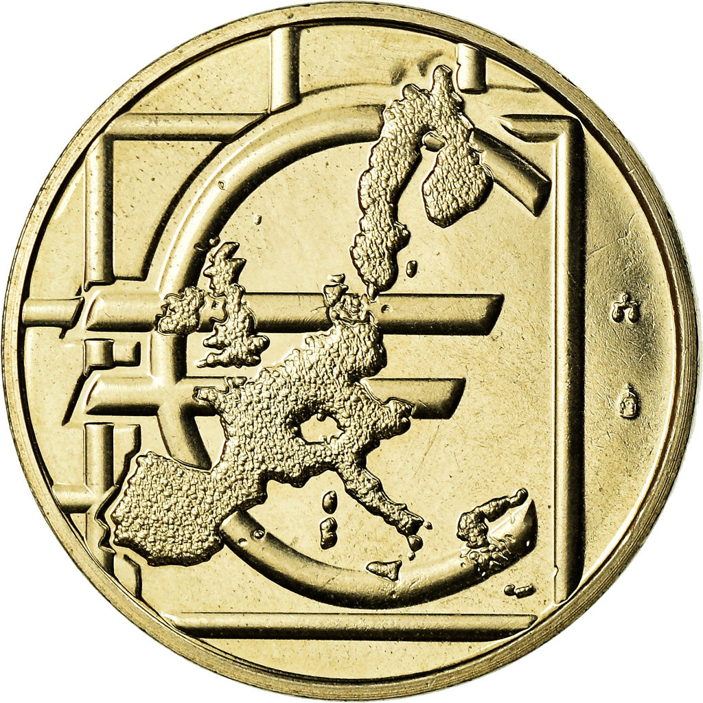 Denmark, Medal, L'Europe, Politics, Society, War, 2002, MS(63), Copper-nickel