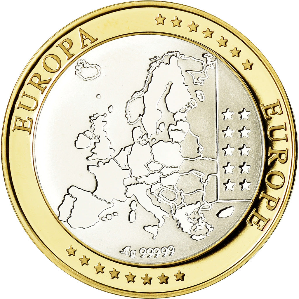 Chypre, Médaille, Euro, Europa, FDC, Argent