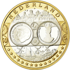 Netherlands, Medal, Euro, Europa, MS(65-70), Silver
