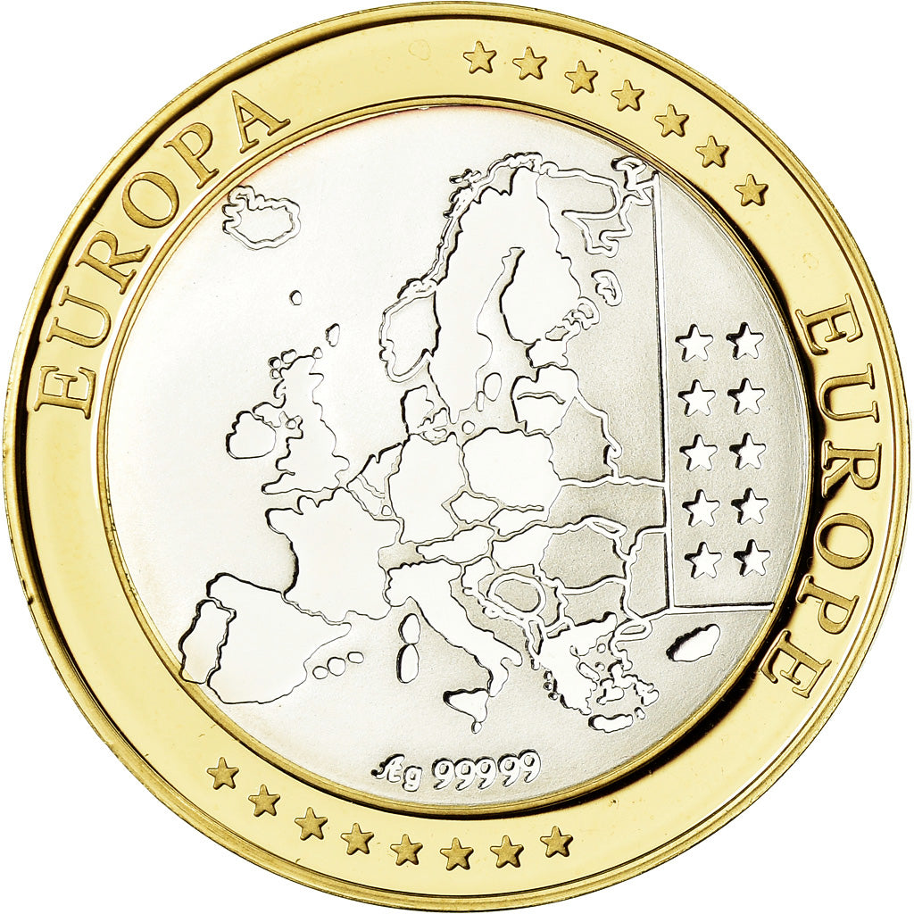 France, Medal, L'Europe, MS(65-70), Silver