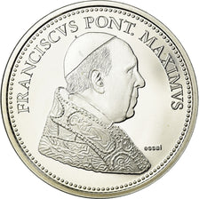Vatican, Medal, Le Pape François, Religions & beliefs, MS(65-70), Silver