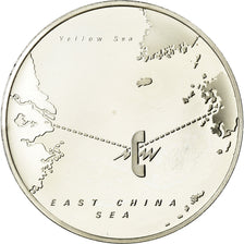 China, Medal, Inauguration du Cable Japon-Chine, 1976, MS(63), Silver