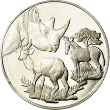 France, Médaille, 10ème Anniversaire de l'Indépendance du Botswana, 1977