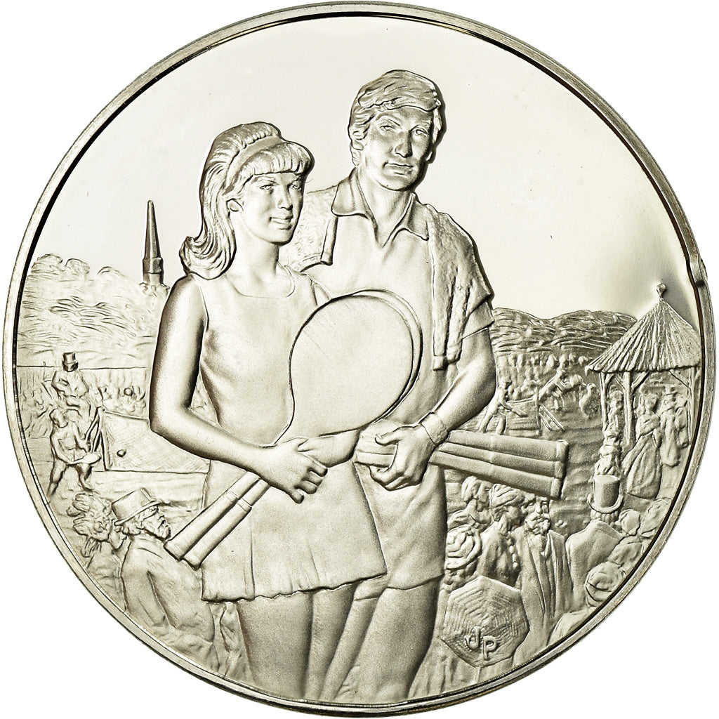 France, Medal, Centenaire du Championnat de Tennis à Wibledon, Sports &