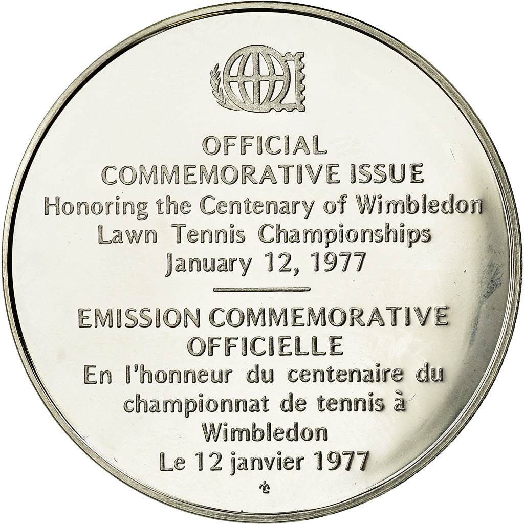 France, Medal, Centenaire du Championnat de Tennis à Wibledon, Sports &