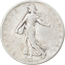 Coin, France, Semeuse, 2 Francs, 1901, Paris, VF(20-25), Silver, KM:845.1