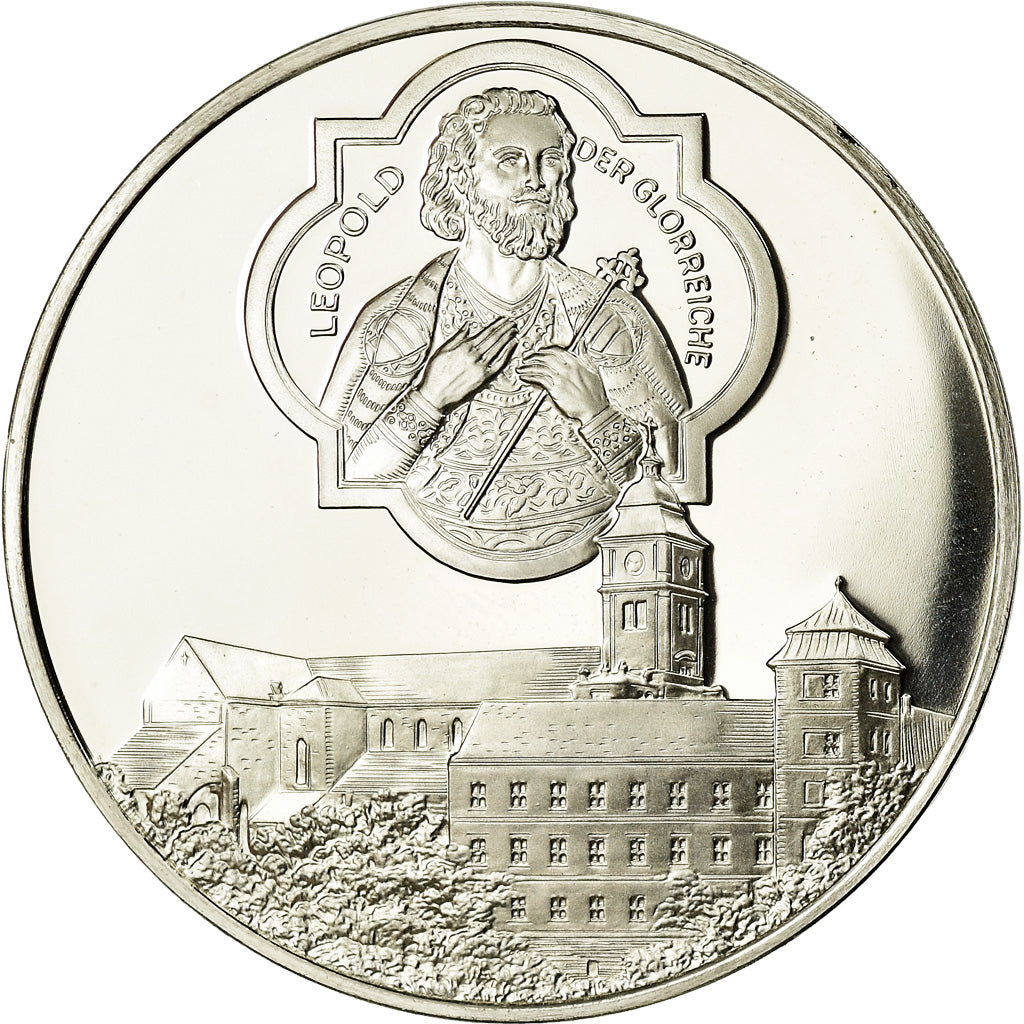 Francia, medaglia, Exposition de Babenberg, Arts & Culture, 1976, SPL+, Argento