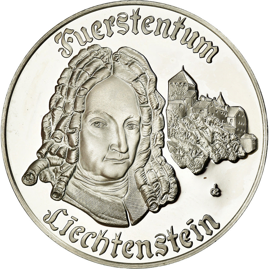 France, Médaille, Le Patrimoine Ancien de la Principauté du Liechtenstein