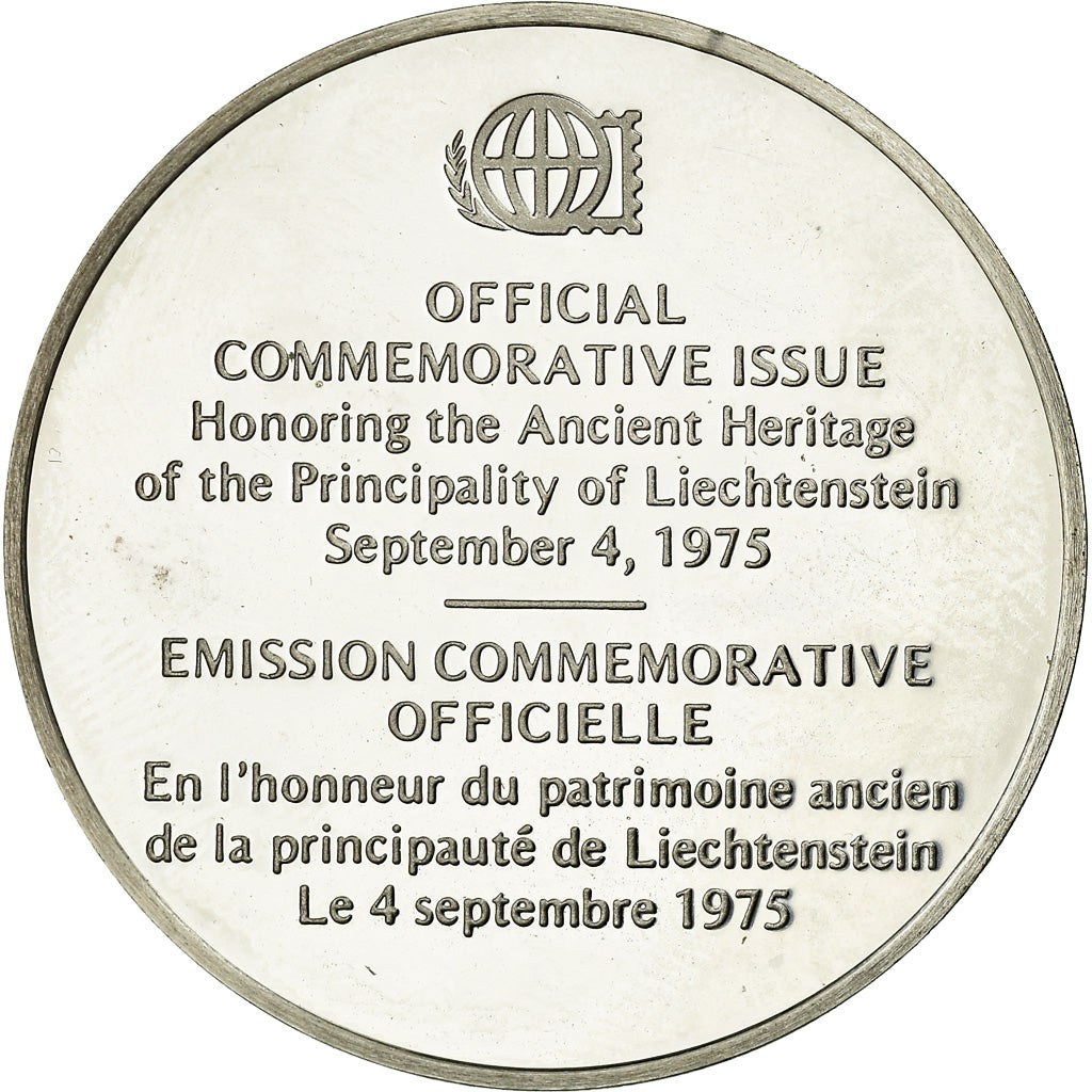 France, Médaille, Le Patrimoine Ancien de la Principauté du Liechtenstein