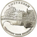 France, Medal, 700ème Anniversaire d'Amsterdam, Geography, 1975, MS(64), Silver