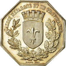 Frankreich, Token, Caisse d'épargne et de prévoyance de Lille, 1860, Borrel