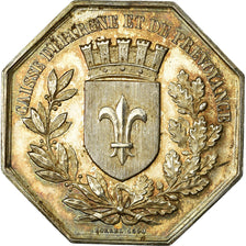 France, Token, Caisse d'épargne et de prévoyance de Lille, 1860, Borrel