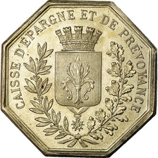 France, Token, Caisse d'épargne et de prévoyance de Lille, 1834, MS(63)