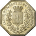 France, Token, Caisse d'épargne et de prévoyance de Lille, 1834, MS(63)