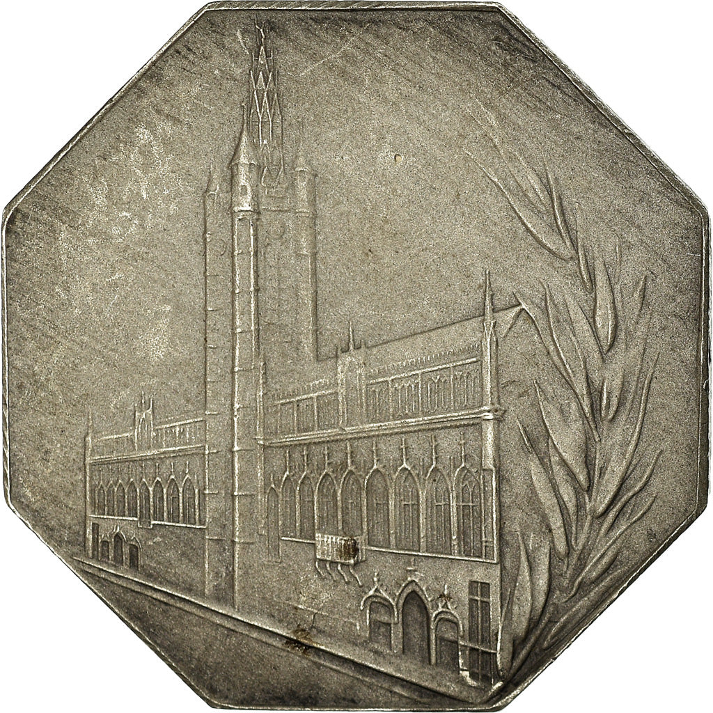 France, Jeton, Savings Bank, Caisse d'Épargne de Douai, 1833, SUP+, Argent