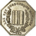 France, Token, Notaires de l'Arrondissement de Dieppe, 1852, Caqué, AU(55-58)
