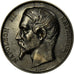 Francia, medaglia, Napoléon III, Cours Gratuit de Dessin, Saint-Lô, 1863