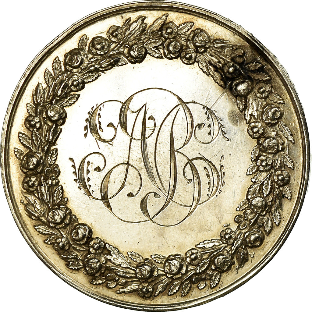 France, Medal, Mariage Chrétien, Religions & beliefs, 1892, Pingret, MS(63)