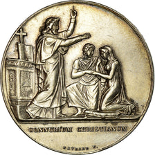 France, Medal, Médaille de mariage, Religions & beliefs, 1893, Gayrard, MS(63)