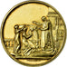 Francja, Medal, Noces, Mariage, Religion, 1871, Montagny, MS(63), Vermeil