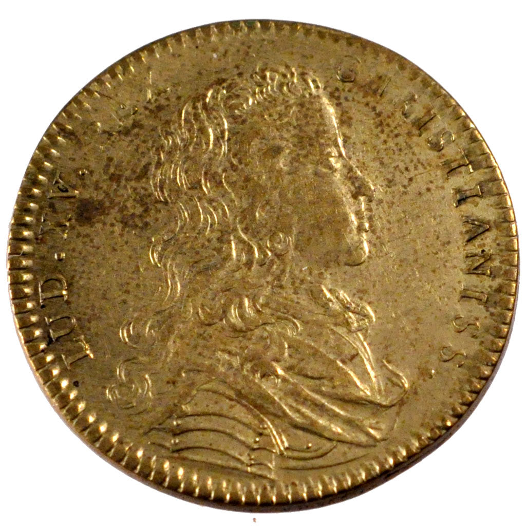 France, Royal, Token, EF(40-45), Copper, Feuardent #13195, 6.72