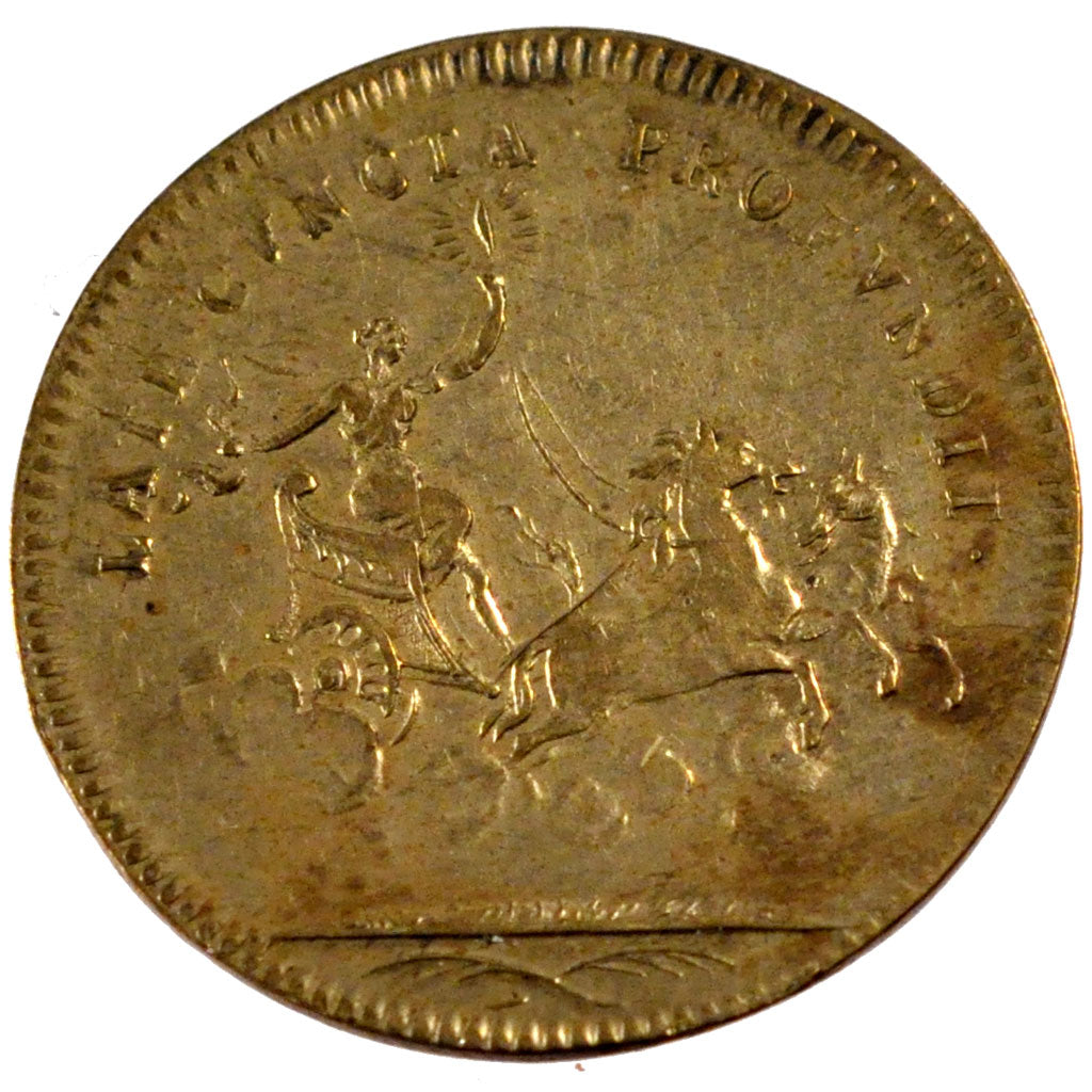 France, Royal, Token, EF(40-45), Copper, Feuardent #13195, 6.72