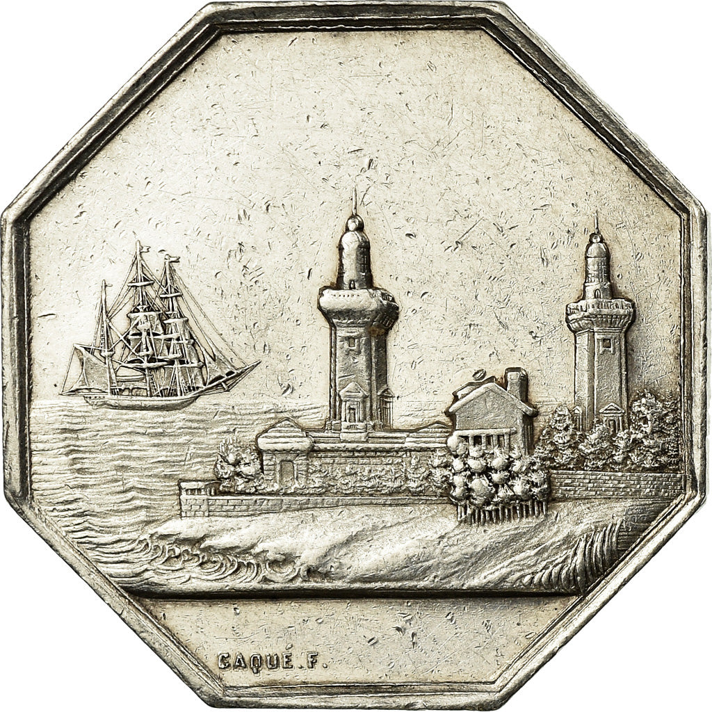 França, Token, Cercle des Assureurs Particuliers du Havre, Navegação, Caqué