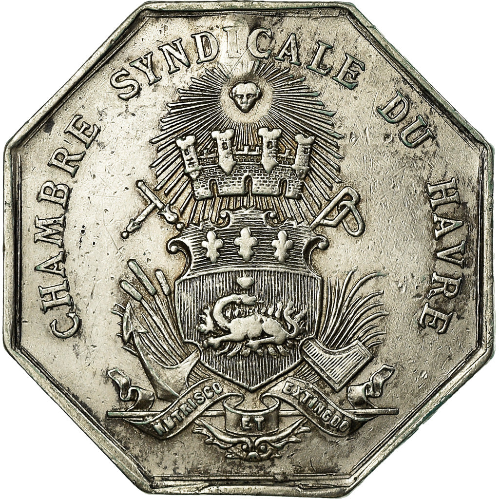 France, Token, Insurance, Syndicats Courtiers en Marchandises Assermentés