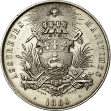 France, Token, Insurance, Assureurs maritimes, Comité du Hâvre, 1864, Stern