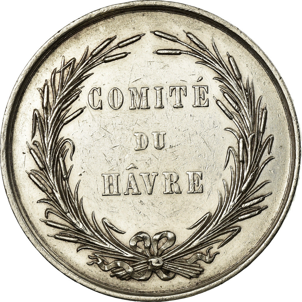 France, Token, Insurance, Assureurs maritimes, Comité du Hâvre, 1864, Stern