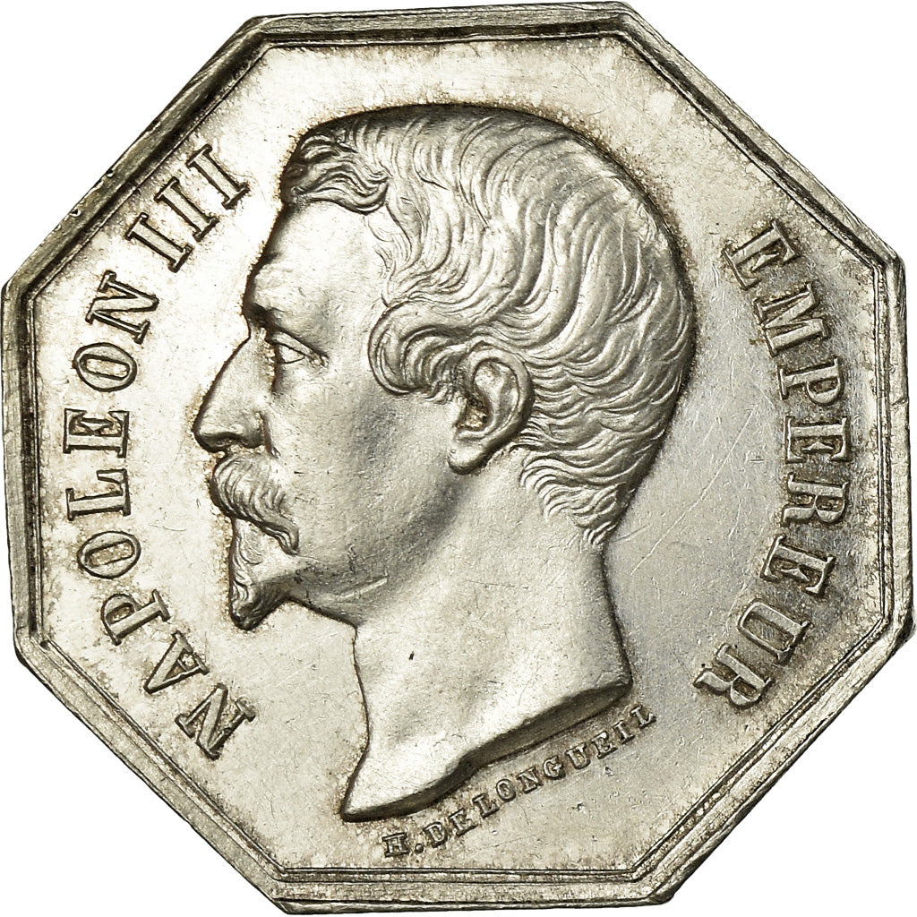 Frankreich, Token, Napoléon III, Société Impériale d'Horticulture de France