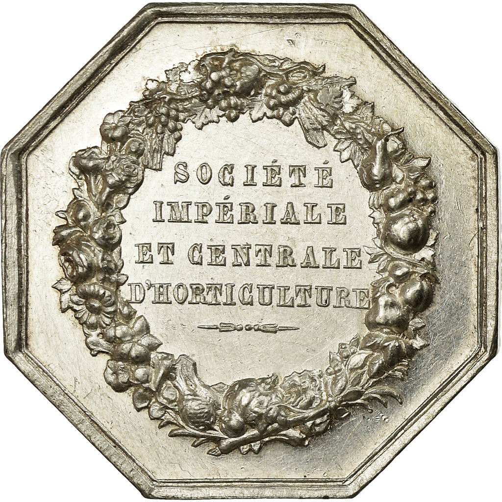 Frankreich, Token, Napoléon III, Société Impériale d'Horticulture de France
