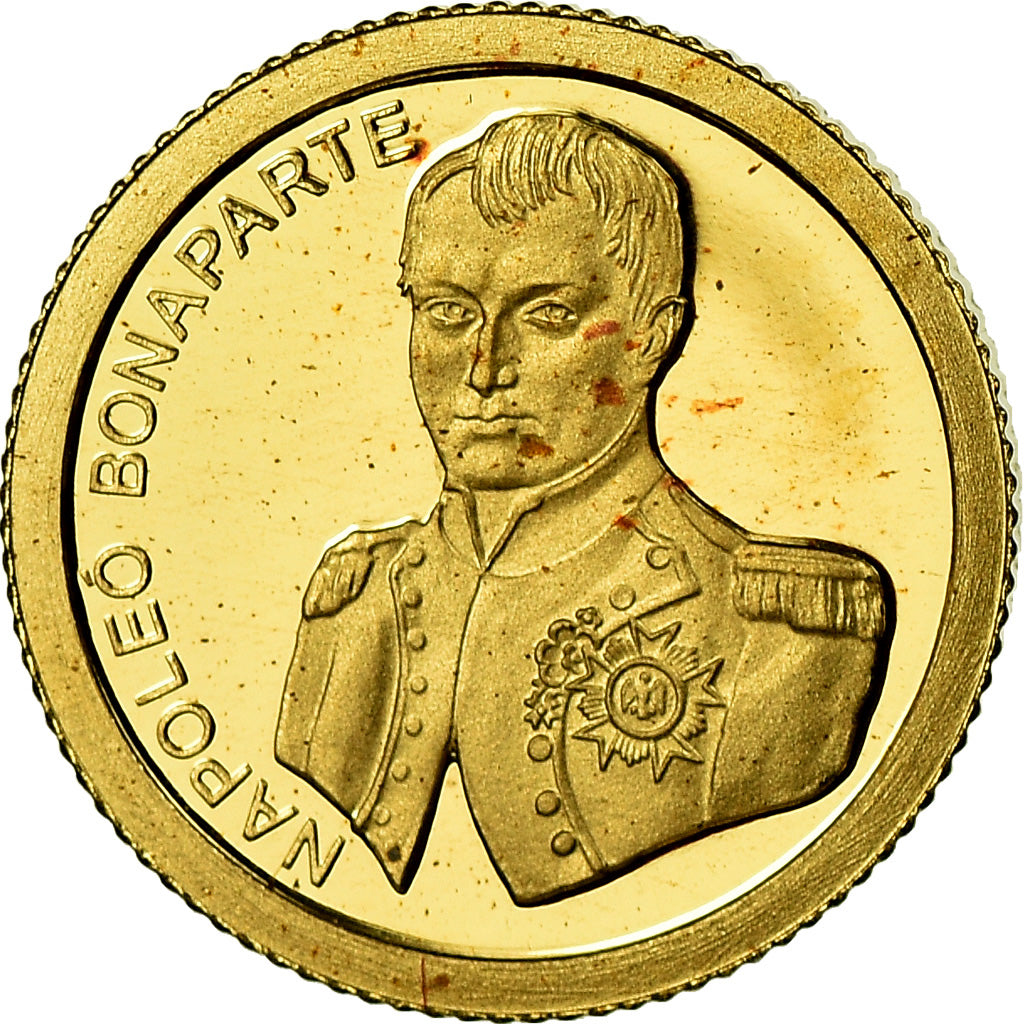 Francia, medaglia, Napoléon Bonaparte, Principat Andorra, 2011, FDC, Oro