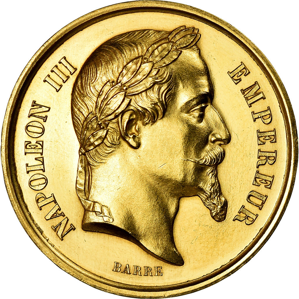 França, Medal, Napoléon III, Concours Agricole Régional, Gray, Bourgogne