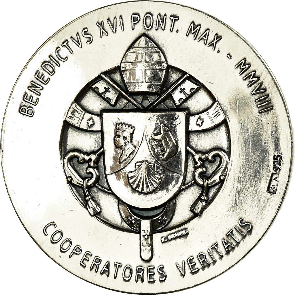 Vatican, Medal, Benoit XVI, Cooperatores Veritatis, Religions & beliefs, 2008