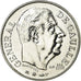 France, Medal, Général De Gaulle, 1980, Santucci, MS(65-70), Silver