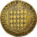 Francja, Token, Królewskie, 1576, VF(30-35), Miedź, Feuardent:5001
