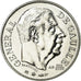 France, Medal, Général De Gaulle, 1980, Santucci, MS(64), Silver