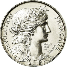 France, Medal, Bicentenaire de la Révolution Française, History, 1989