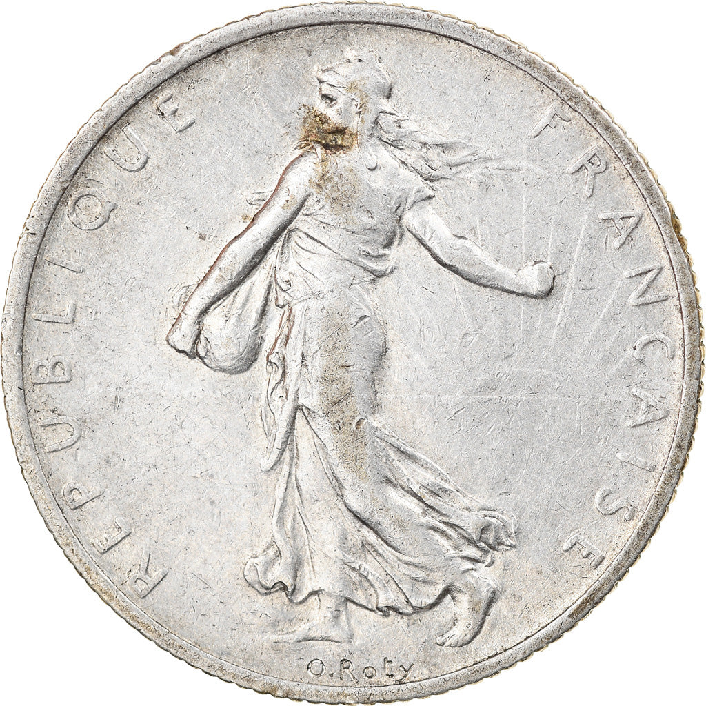 Coin, France, Semeuse, 2 Francs, 1901, Paris, VF(30-35), Silver, KM:845.1