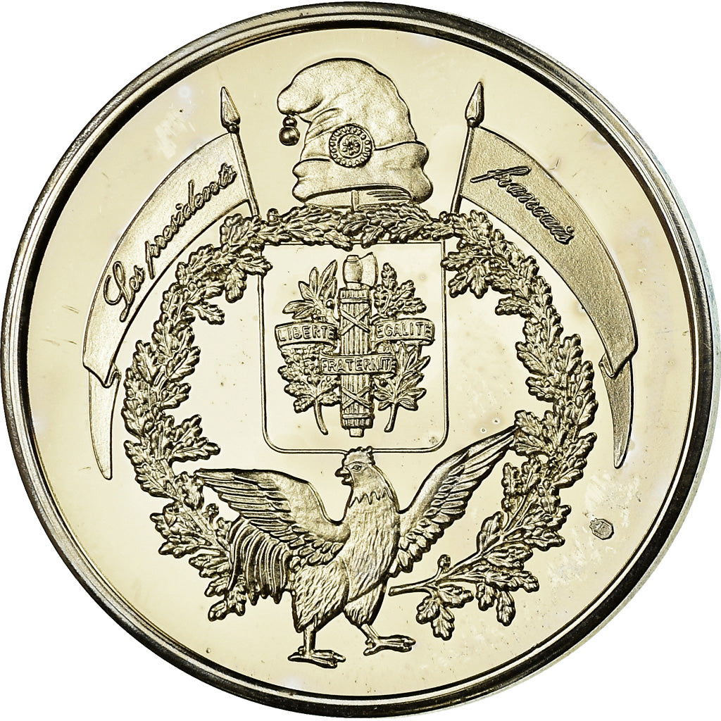 Frankrijk, Medaille, Les Présidents de la République, Charles De Gaulle, UNC