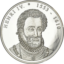 Francia, medaglia, Les Rois de France,  Henri IV, History, FDC, Argento