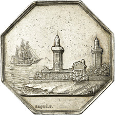France, Jeton, Cercle des Assureurs Particuliers du Havre, Shipping, Caqué