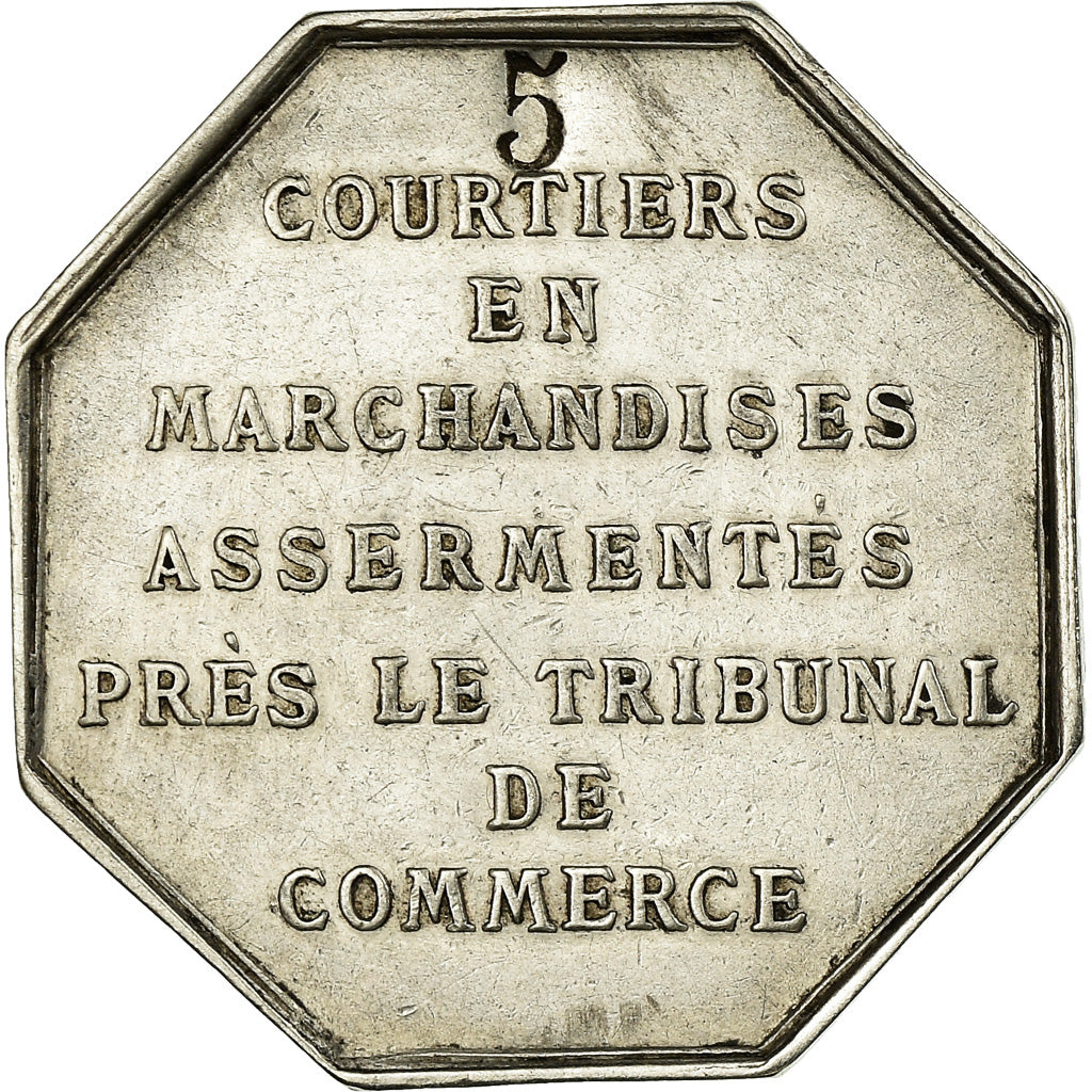 Francia, Token, Insurance, Syndicats Courtiers en Marchandises Assermentés