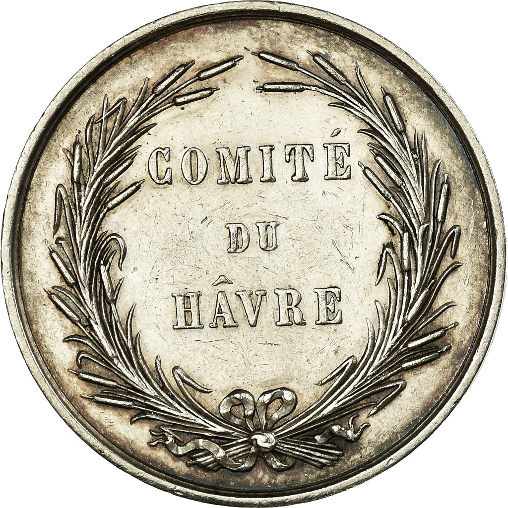 France, Token, Insurance, Assureurs maritimes, Comité du Hâvre, 1864, Stern
